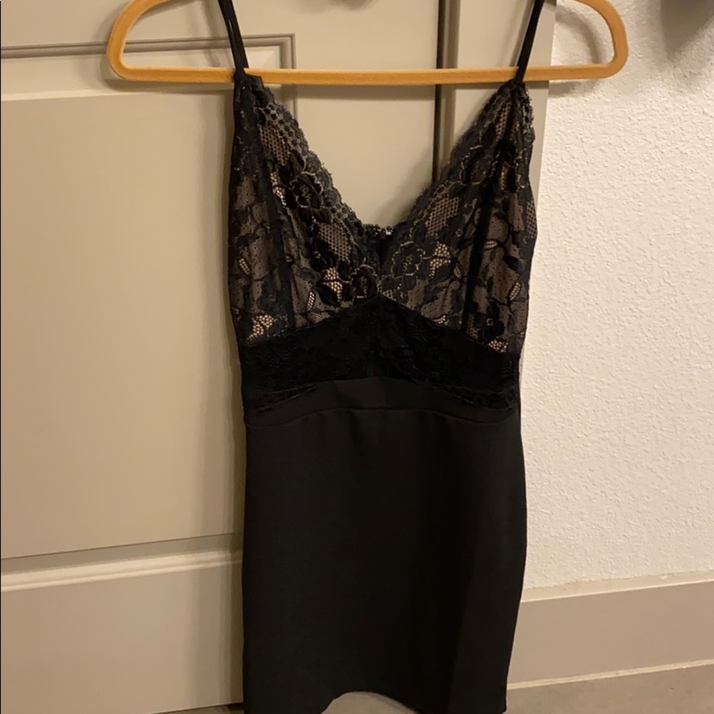 Black Lace Cocktail Dress